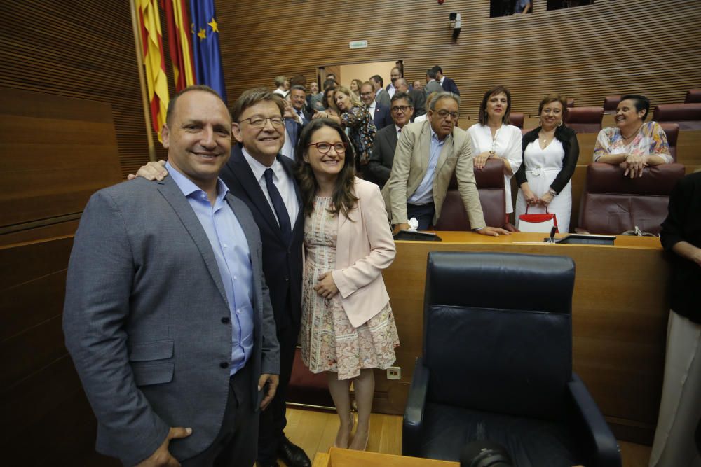 Toma de posesión de Ximo Puig como presidente de la Generalitat