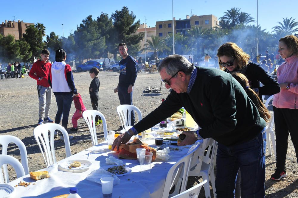 Tradicional concurso de paellas de San Antón