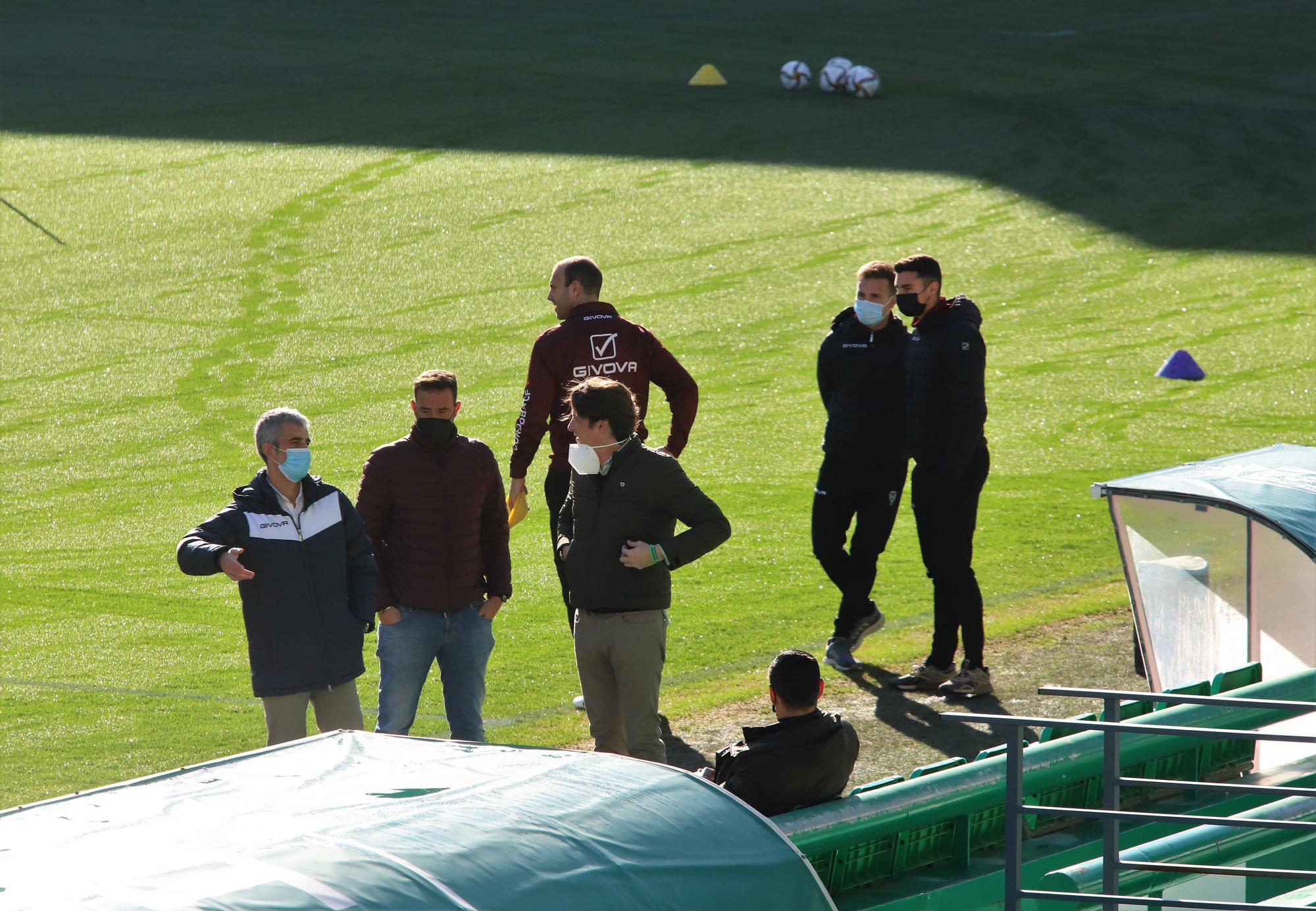 Las imágenes del Córdoba CF en su regreso al trabajo