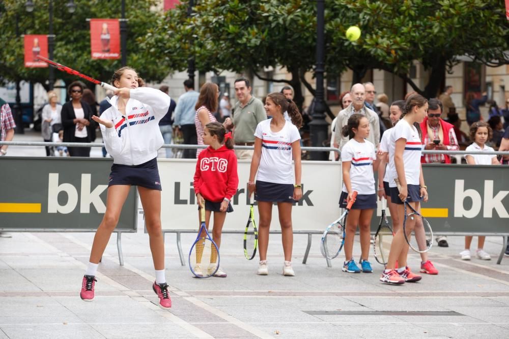 Exhibición de tenis del Torneo Dionisio Nespral