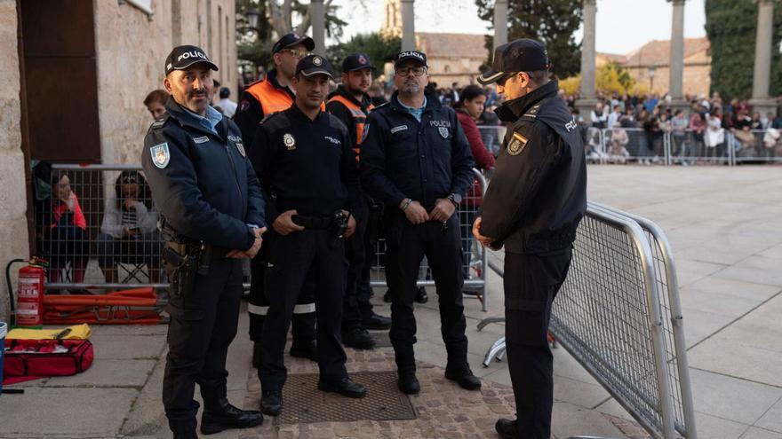 Policía portuguesa en la Semana Santa de Zamora: Un erasmus policial