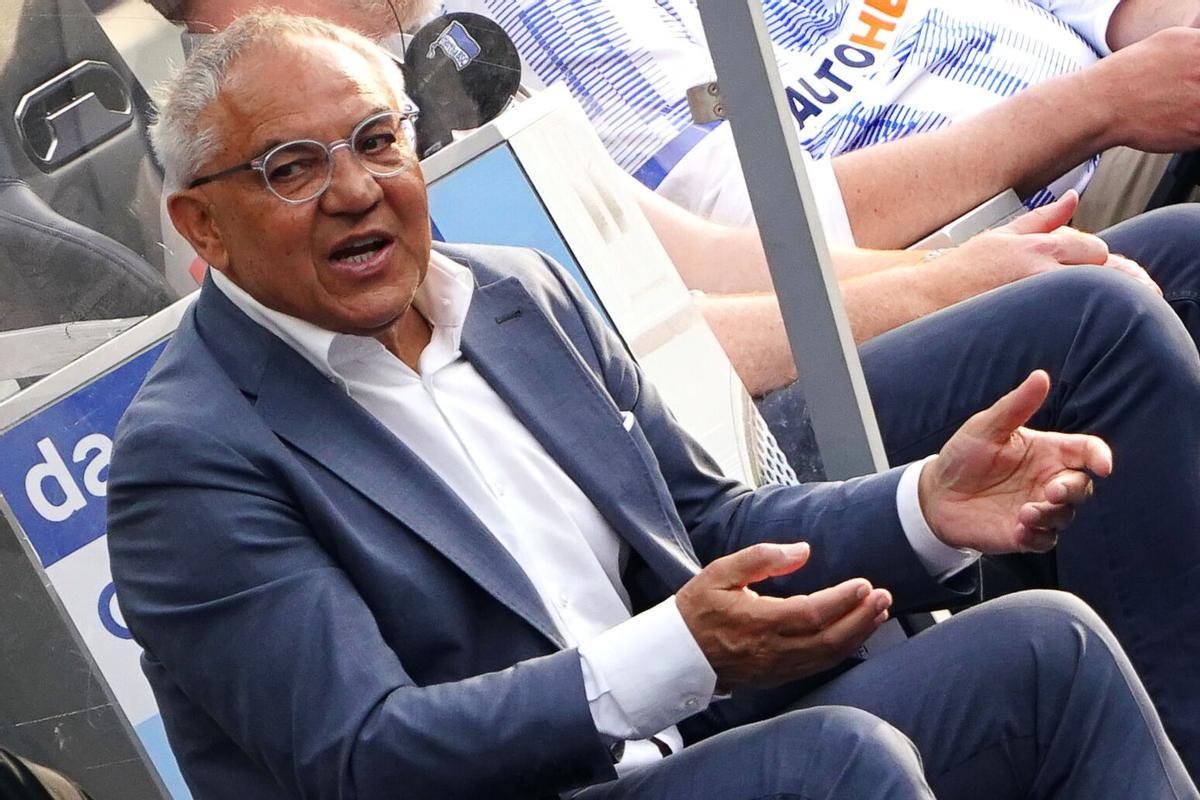 Félix Magath, exentrenador alemán