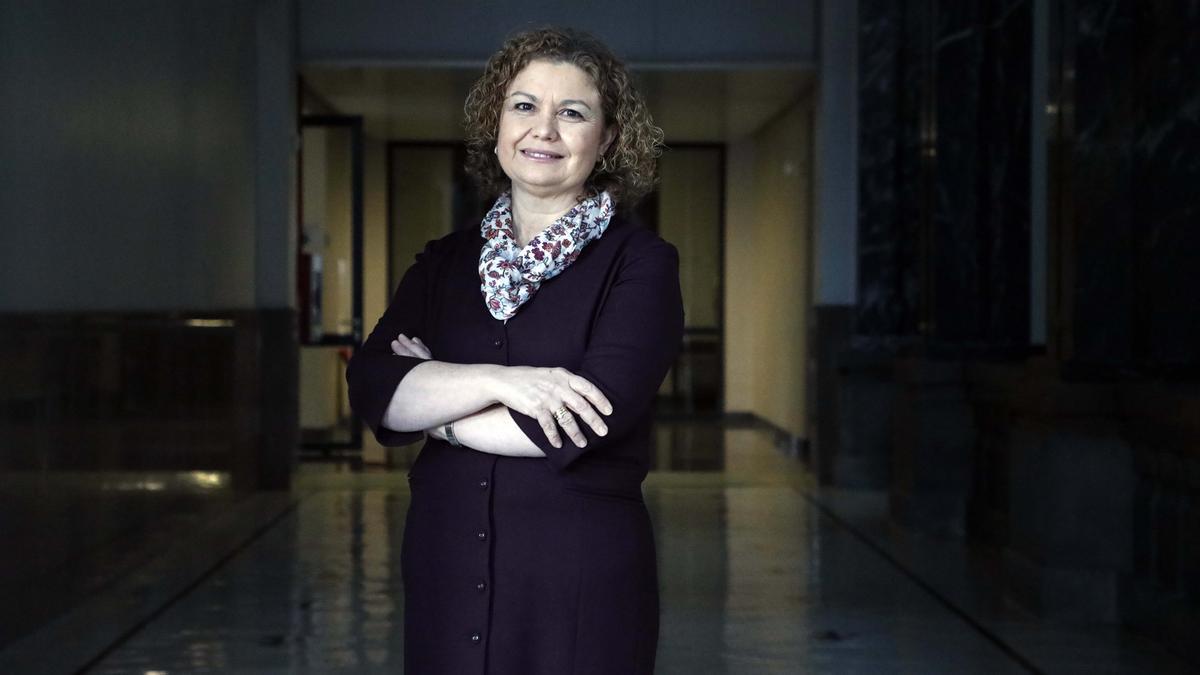 María Emilia Adán García, presidenta del Consell Social del Rectorado de UV.