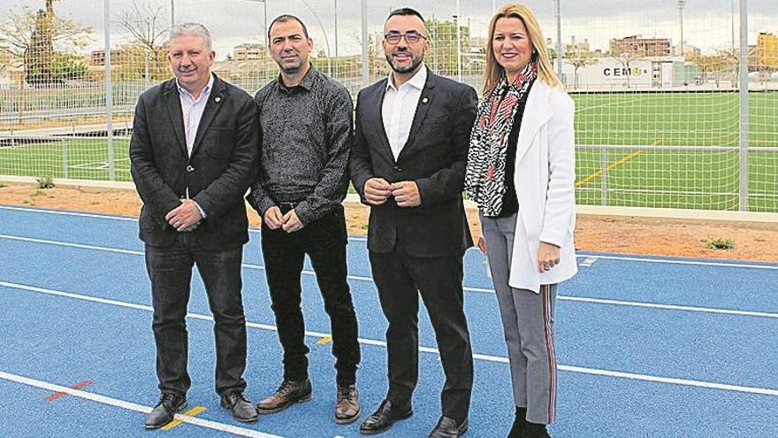 La reivindicada pista de atletismo, la primera gran propuesta del PSPV