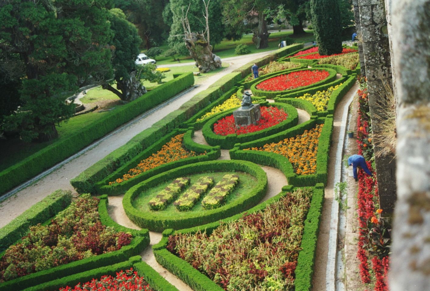 Jardines del Castillo de Soutomaior