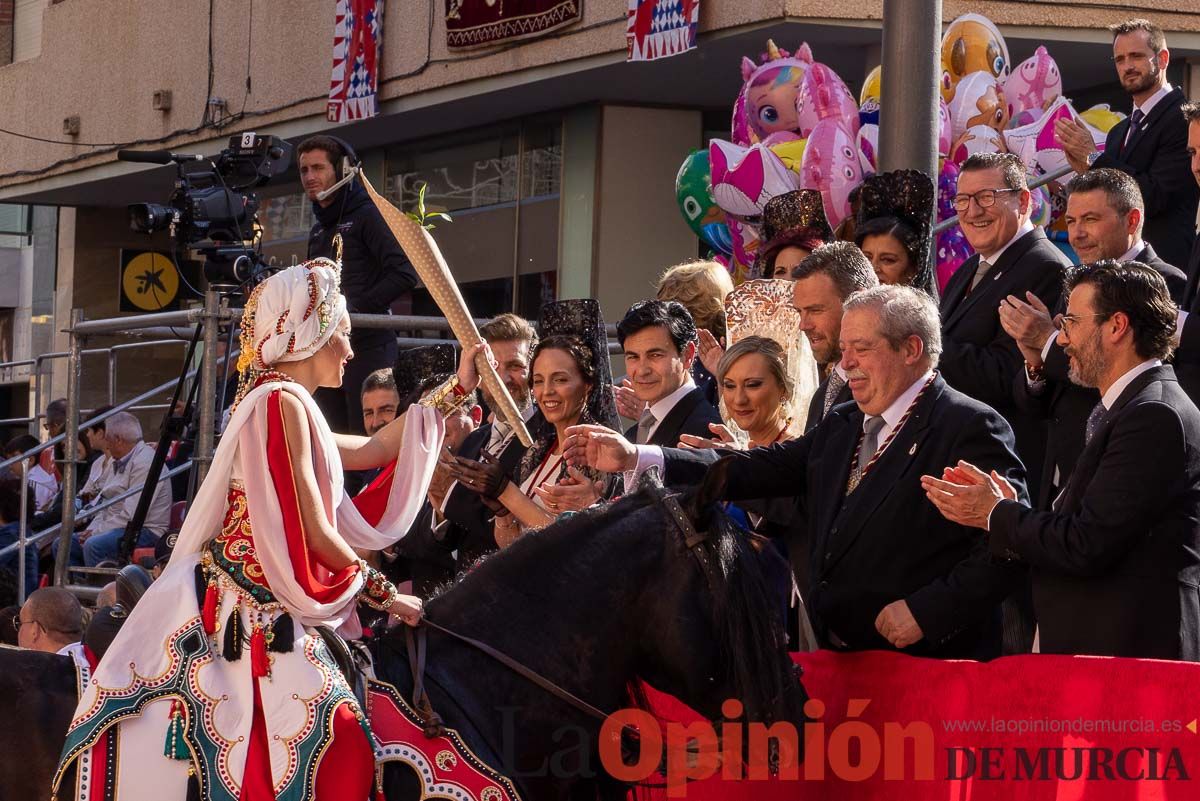 Procesión de subida a la Basílica en las Fiestas de Caravaca (Bando Moro)