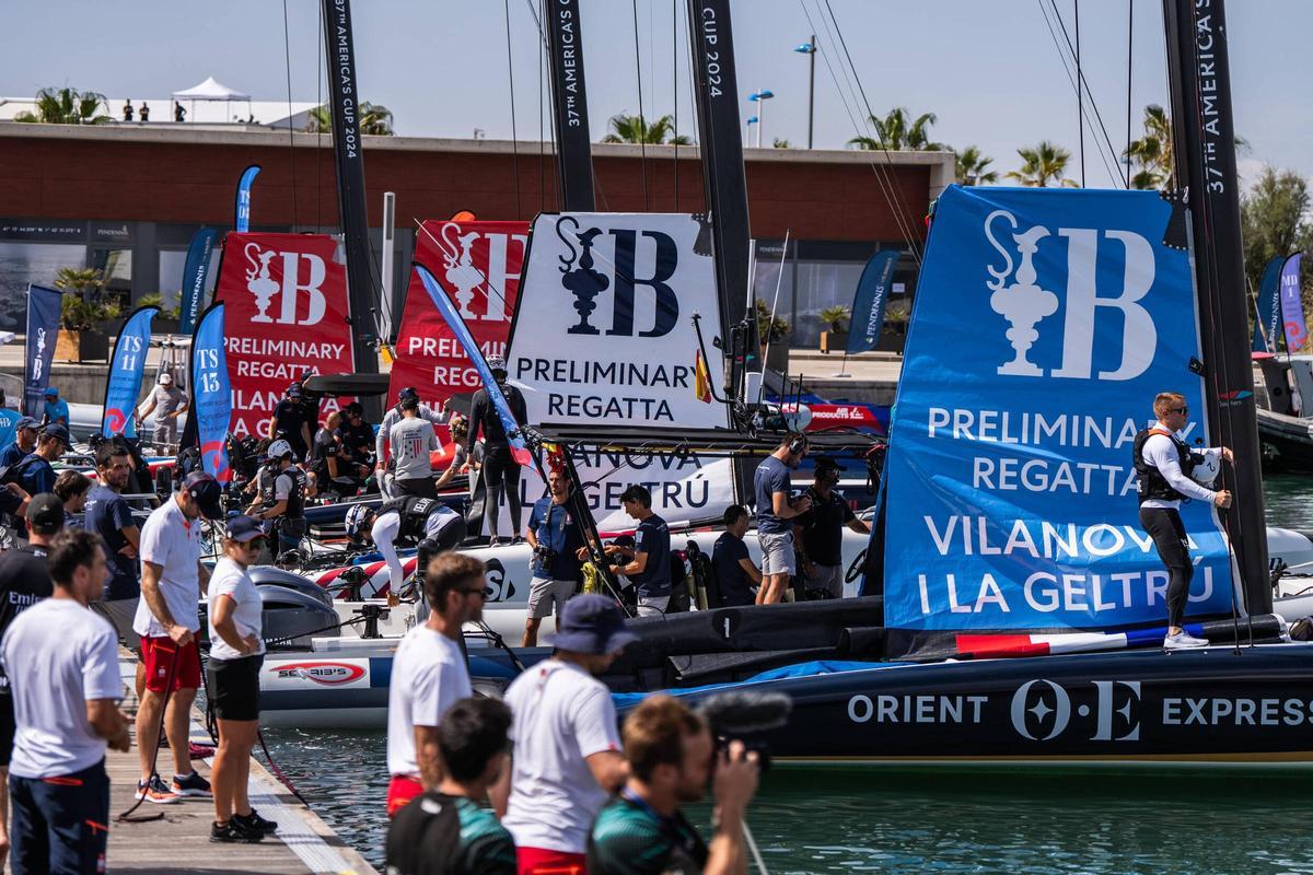 Vilanova celebra la primera regata preliminar de la Copa América