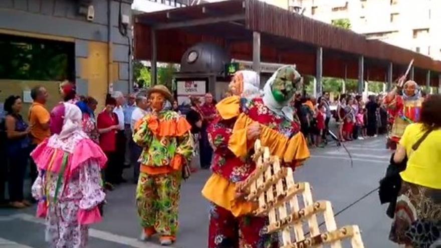 Desfile de la Máscara Ibérica en Zamora