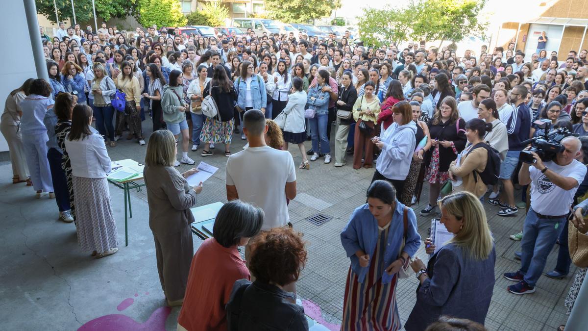 Aspirantes a profesores en las últimas oposiciones de Educación