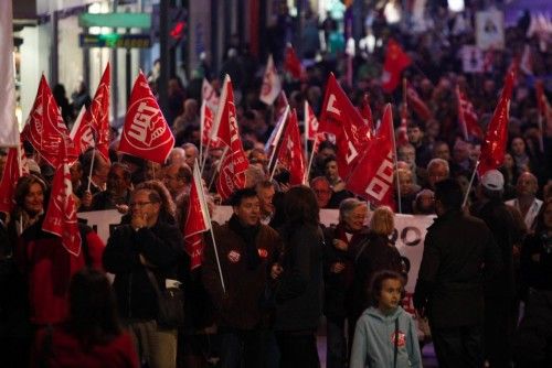 Manifestacion contra los recortes