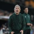 Manuel Pellegrini, durante el Betis-Panathinaikos de Europa League en La Cartuja