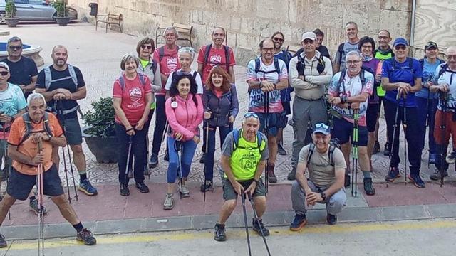 Las marchas senderistas regresarán en septiembre en Alfamén y Encinacorba tras realizarse en Vistabella, Aguarón, Aladrén y Tosos antes del parón estival. | SERVICIO ESPECIAL