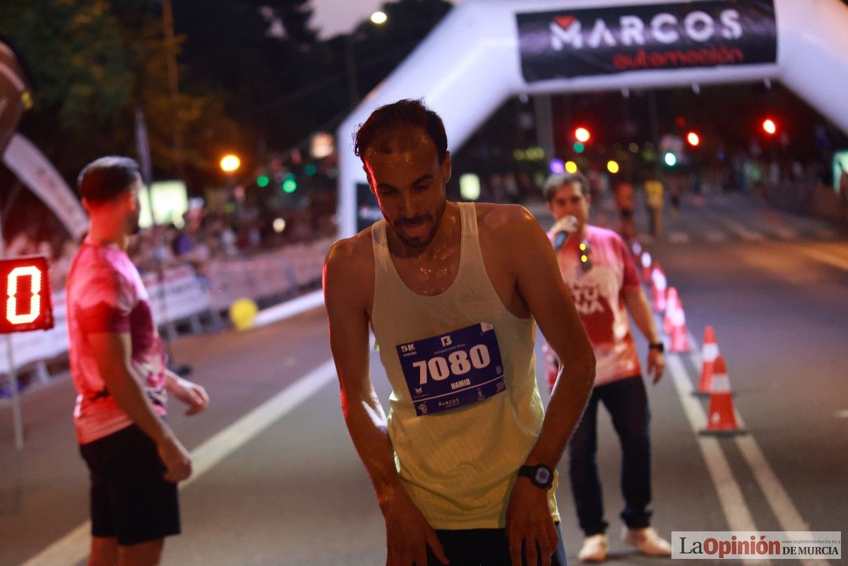 Las mejores imágenes de la carrera nocturna de Murcia