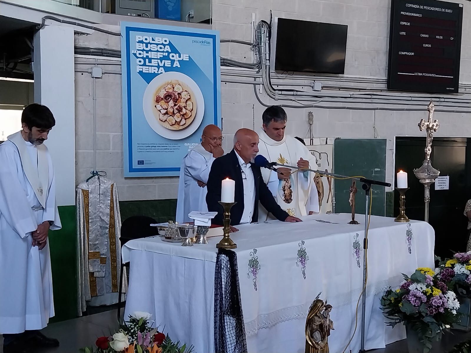 Las celebraciones en honor a la Virgen del Carmen en O Morrazo. La procesión en Bueu