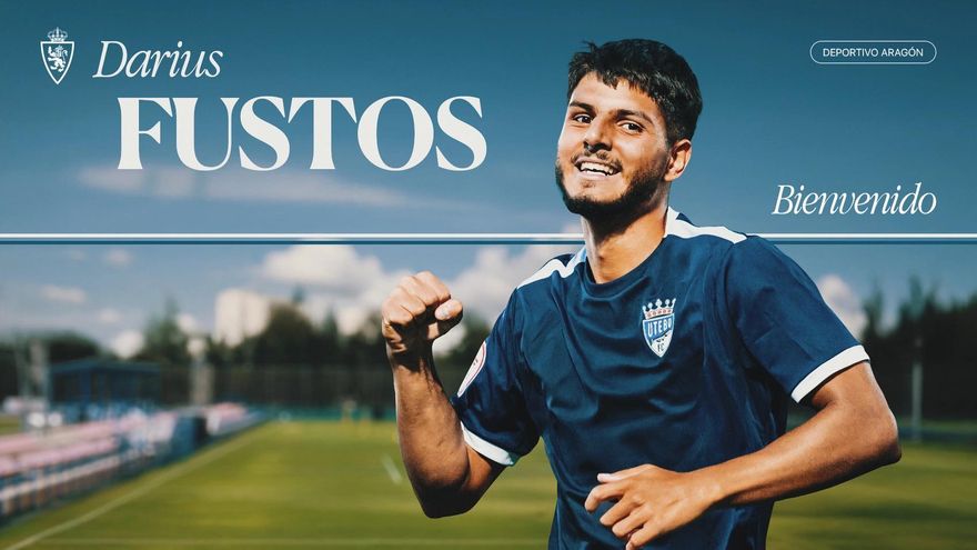 Darius Fustos refuerza la delantera del Deportivo Aragón