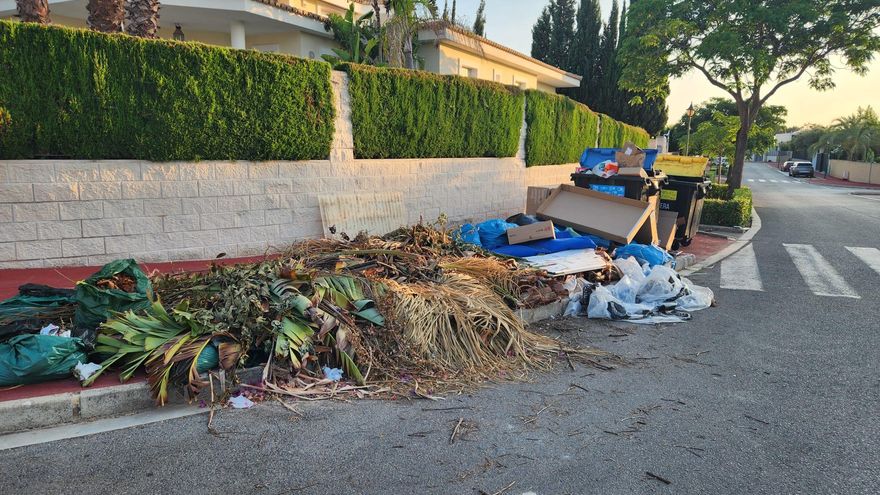 Vecinos de Bétera denuncian el &quot;fracaso&quot; del sistema de recogida de poda