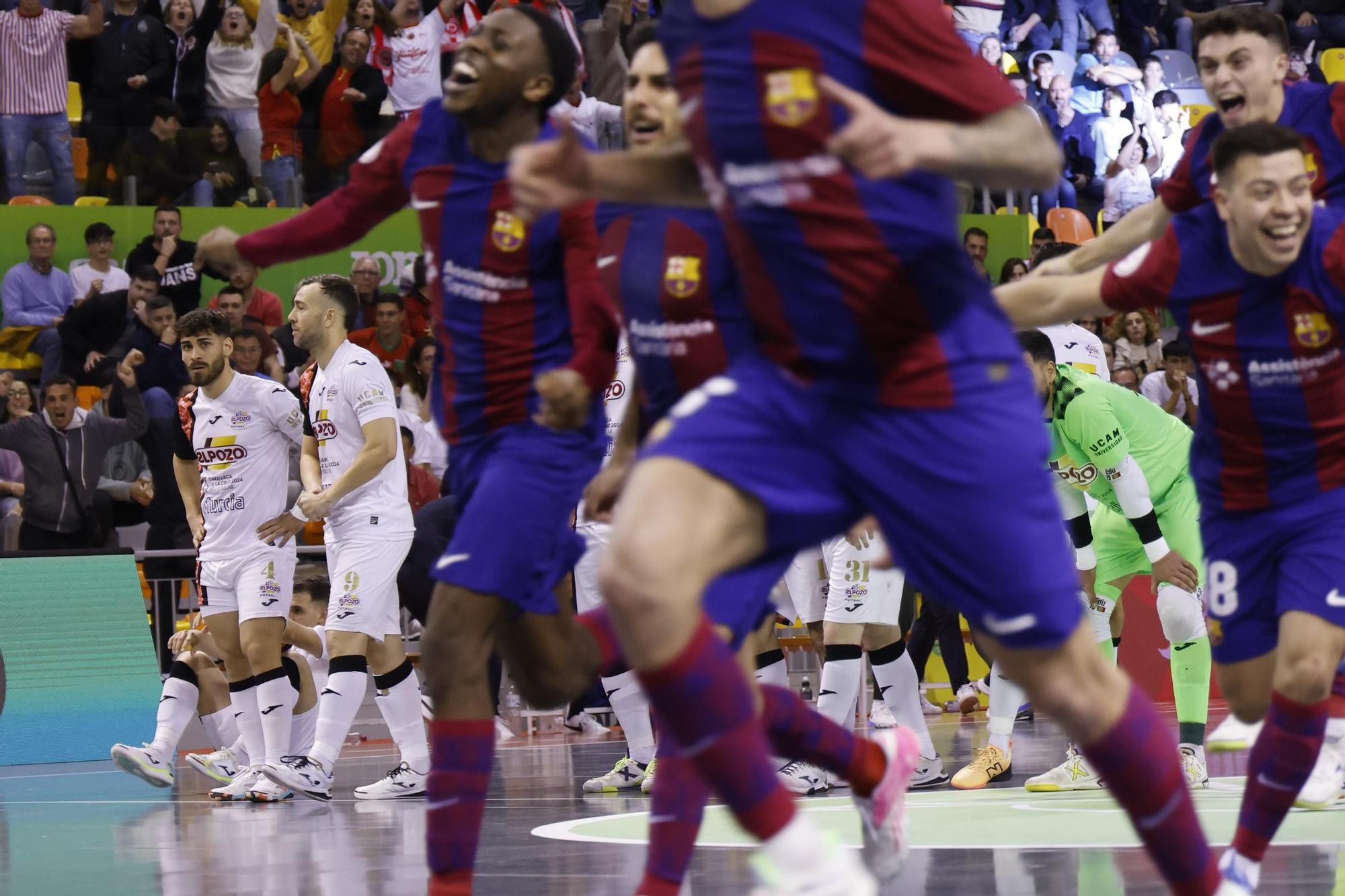 ElPozo Murcia - FC Barcelona, final de la Copa de España de fútbol sala