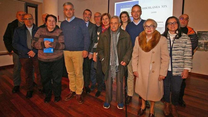 Un instante de la presentación del nuevo volumen de la Miscelánea, ayer, en el MOME. // Bernabé / Adrián Rei