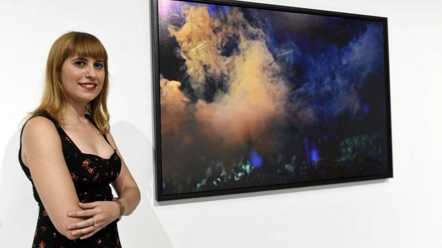 Mar Sáez presentó ayer en el Párraga su proyecto ‘Terza vita’.