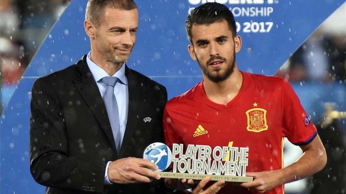 Dani Ceballos, elegido MVP del Europeo sub 21