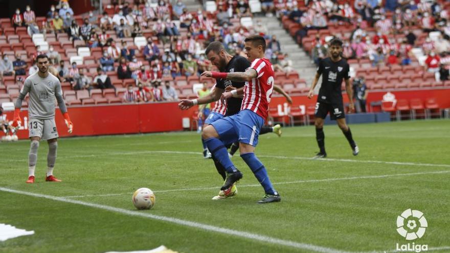 Liga Smartbank 2021/2022 I Partido entre el Sporting y el Málaga CF en El Molinón