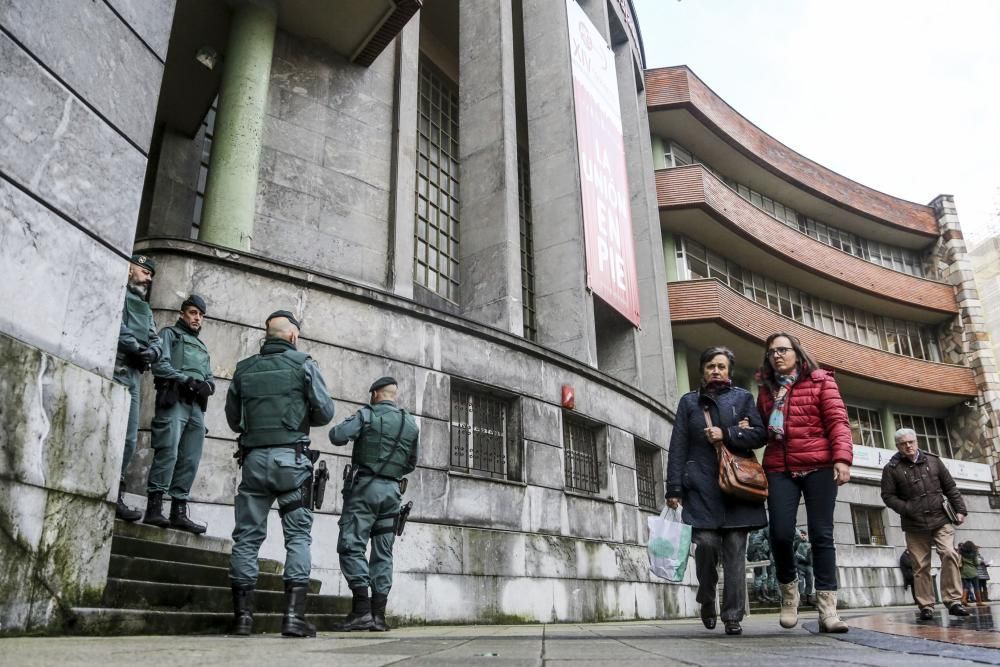 La Guardia Civil registra la sede de UGT en Asturias