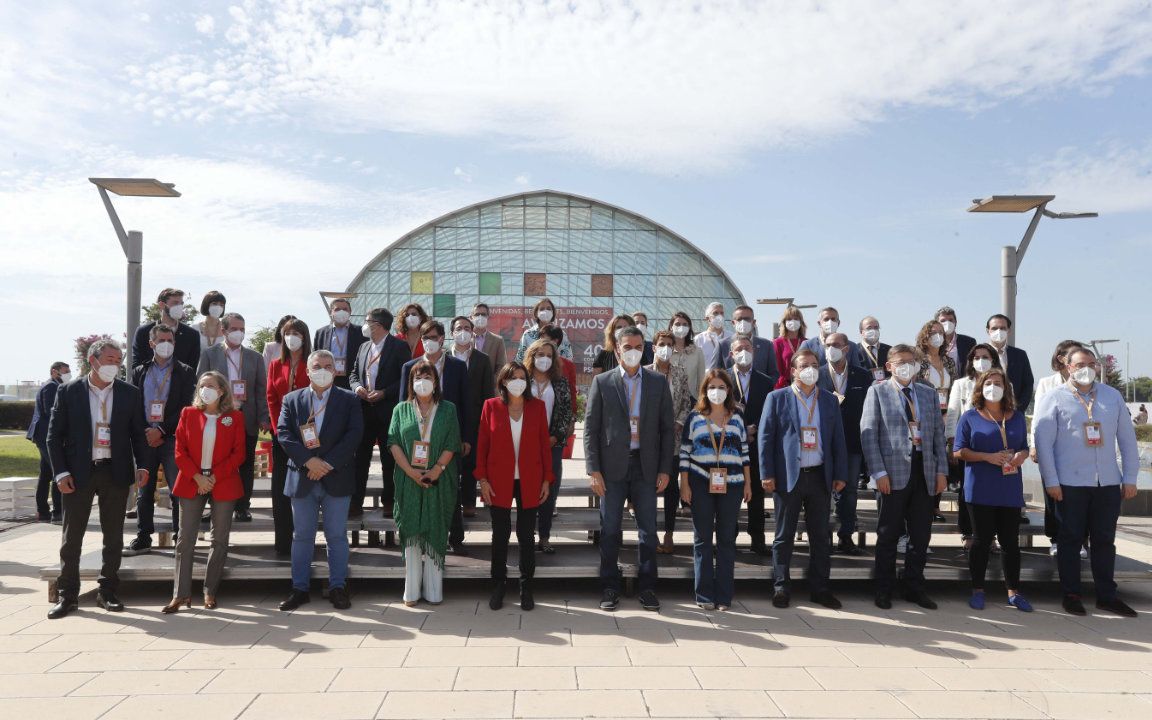 Las imágenes del 40º Congreso Federal del PSOE que se celebra en València