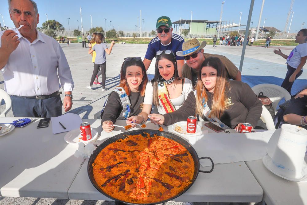 Miles de vecinos de Torrevieja disfrutan del Día de las Paellas en el recinto ferial con motivo de las fiestas patronales de La Purísima2018