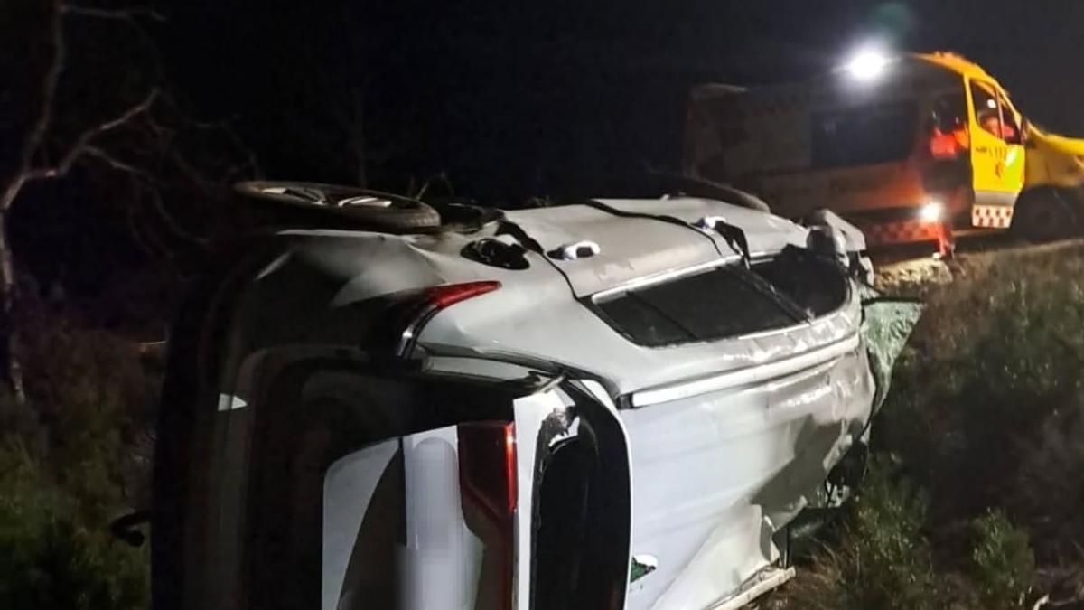 Accidente en Mahíde (Zamora).