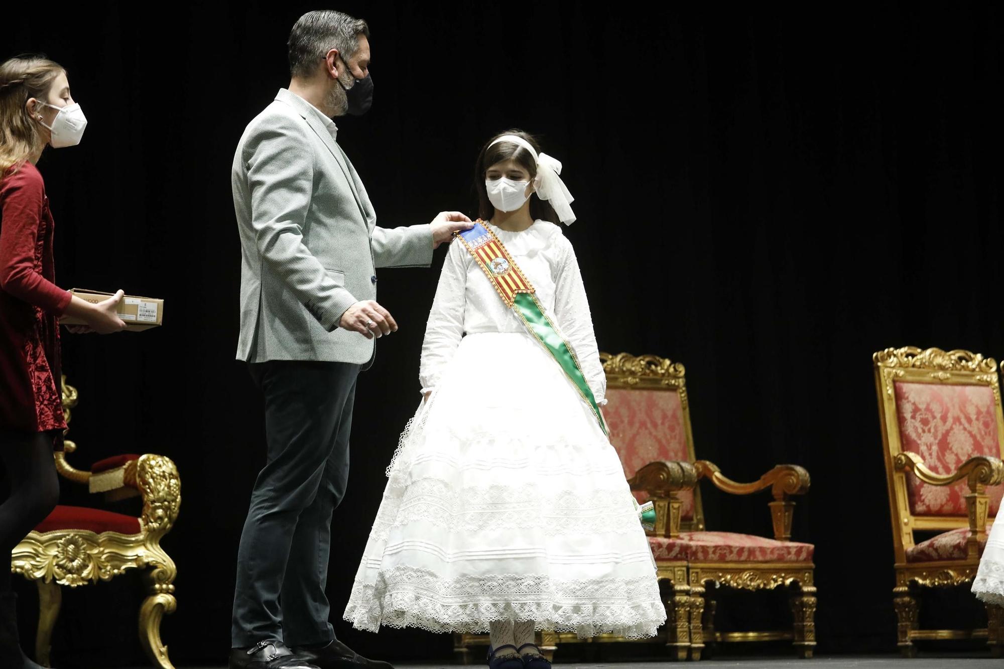 Ensayo de la exaltación de las Falleras Mayores de València 2022