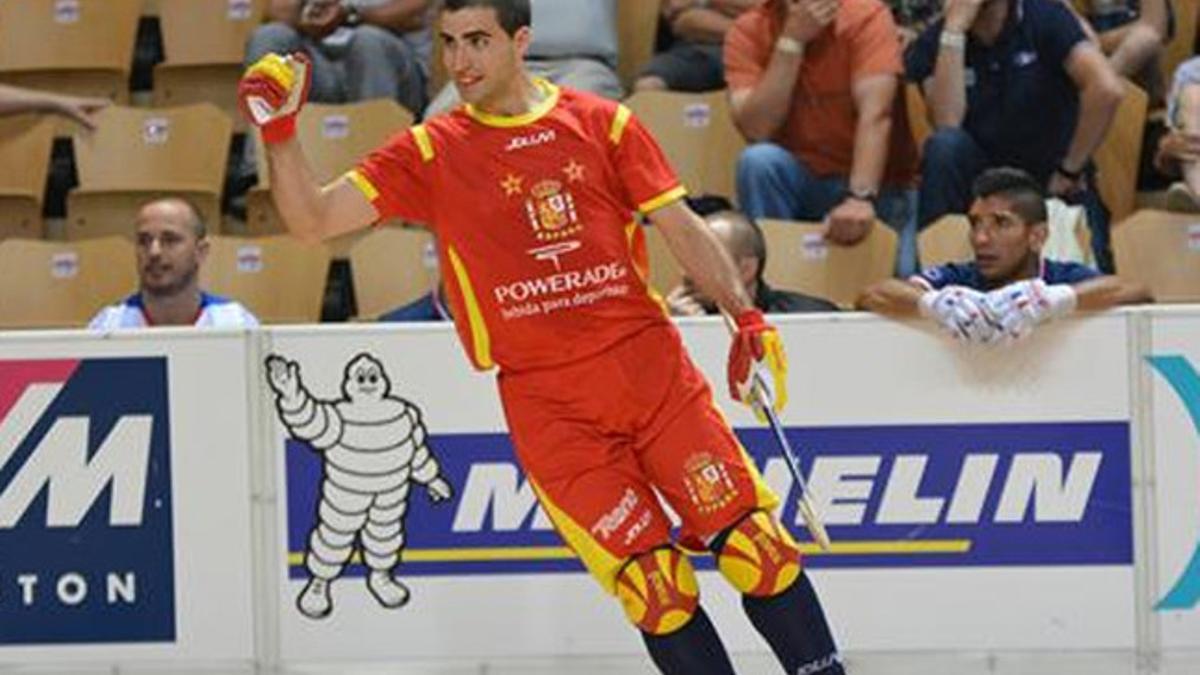 El blaugrana Marc Gual es uno de los referentes del equipo español