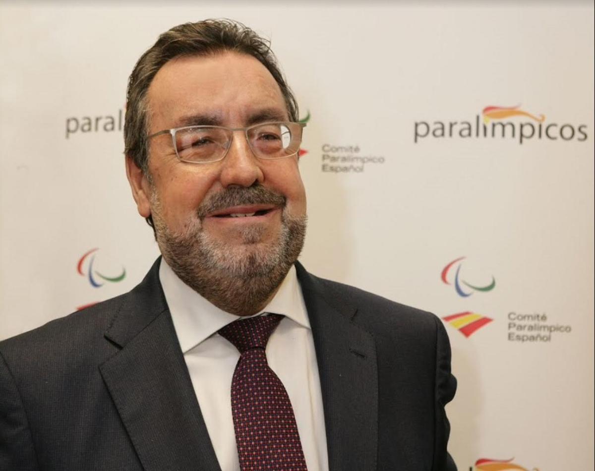 Miguel Carballeda, presidente de la ONCE y del Comité Paralímpico Español, en agosto.