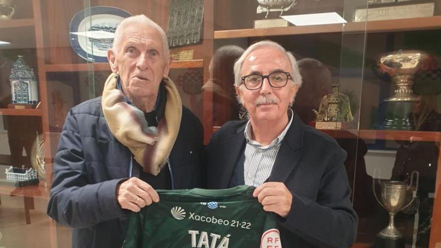 José Fernández “Tatá” es homenajeado por el Racing de Ferrol