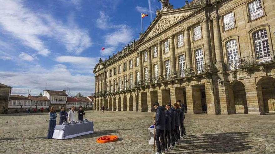 Los concursantes de &#039;MasterChef&#039; cocinarán mañana en el Obradoiro