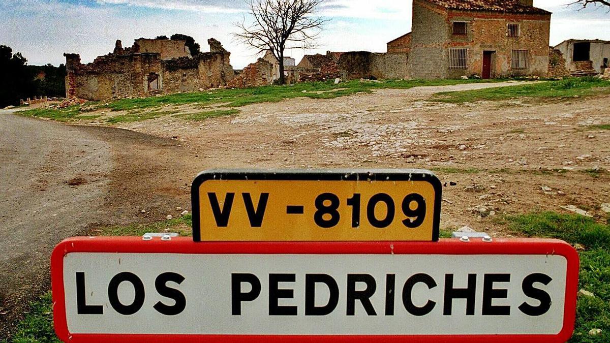 La aldea de Los Pedriches, a pocos kilómetros de Venta del Moro y de Utiel.