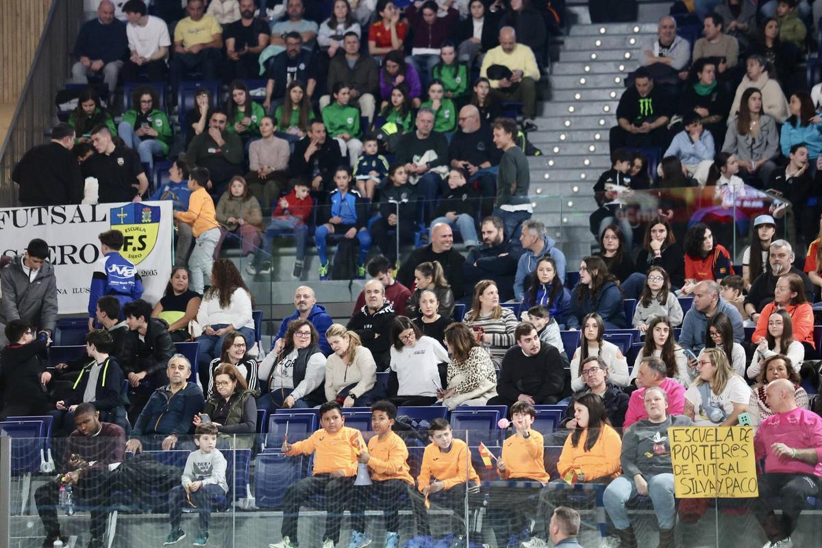 La selección española femenina sub-23 de fútbol sala, en Oviedo La selección española femenina sub-23 de fútbol sala, en Oviedo