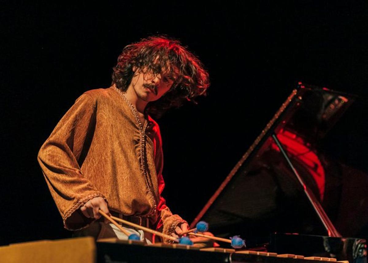 El músic Andrés Coll, al teatre Jean Vilar de París, al festival Sons d'Hiver aquest any.