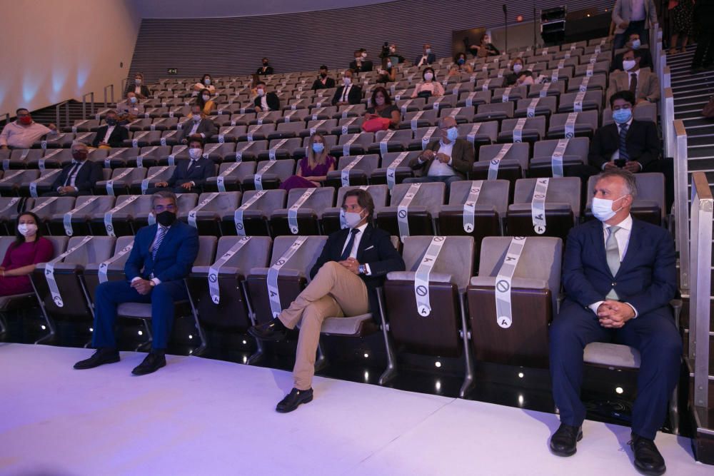 El acto tuvo lugar en el Auditorio Adán Martín.