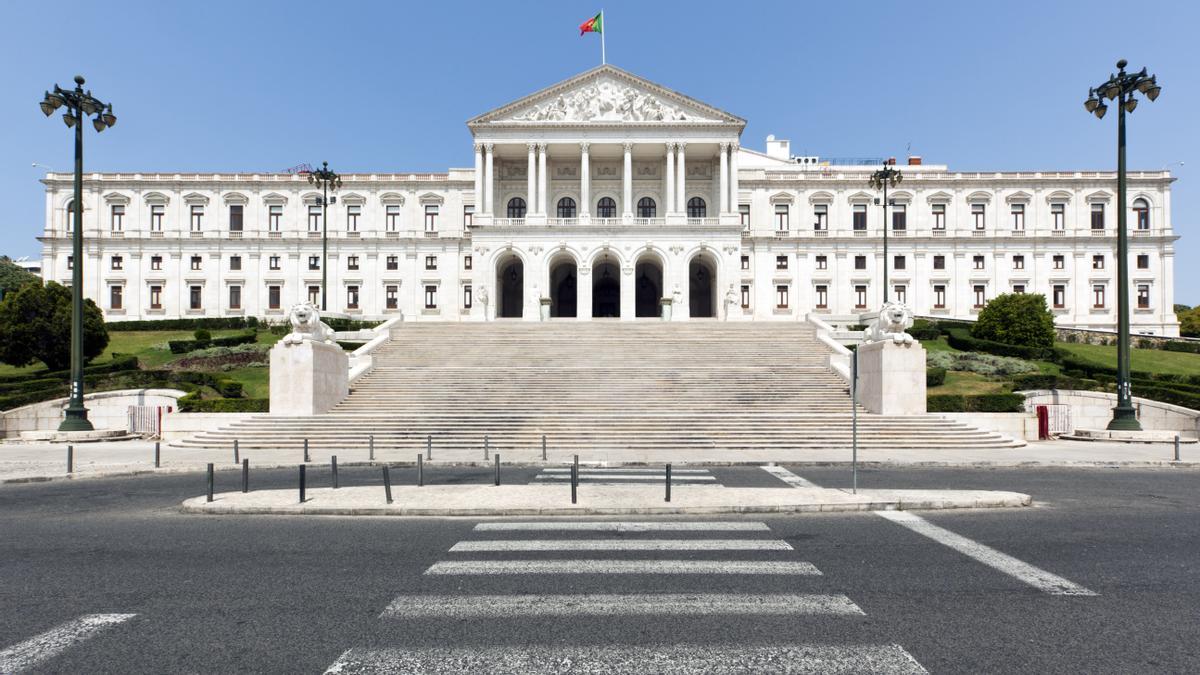 Palacio de Sao Bento en Lisboa, sede de la Asamblea de la República.