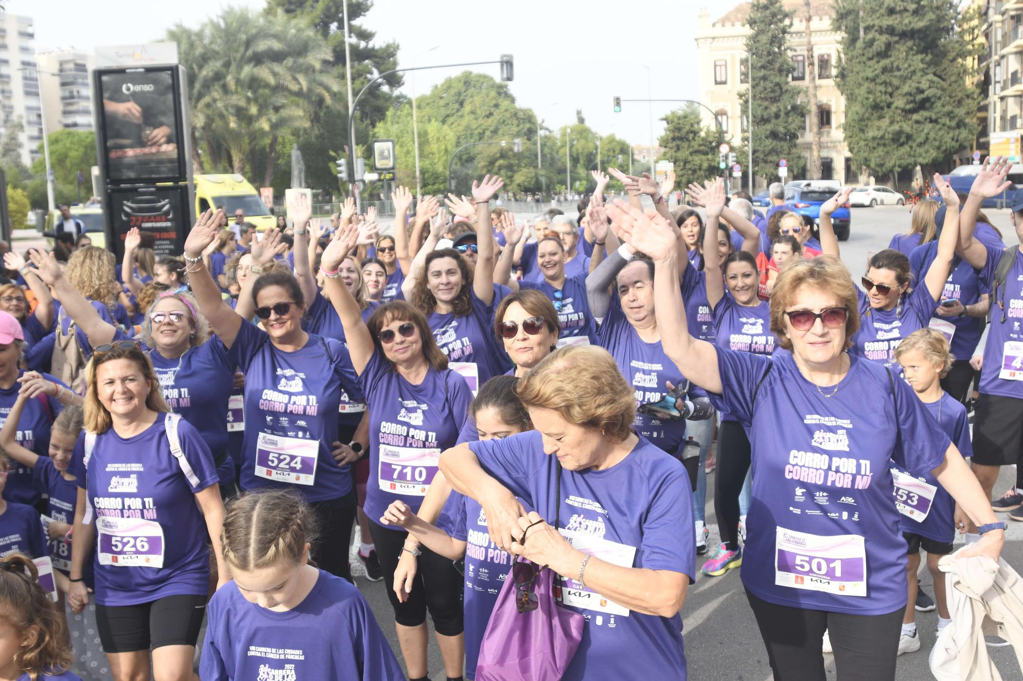 Carrera contra el cáncer de páncreas en Murcia