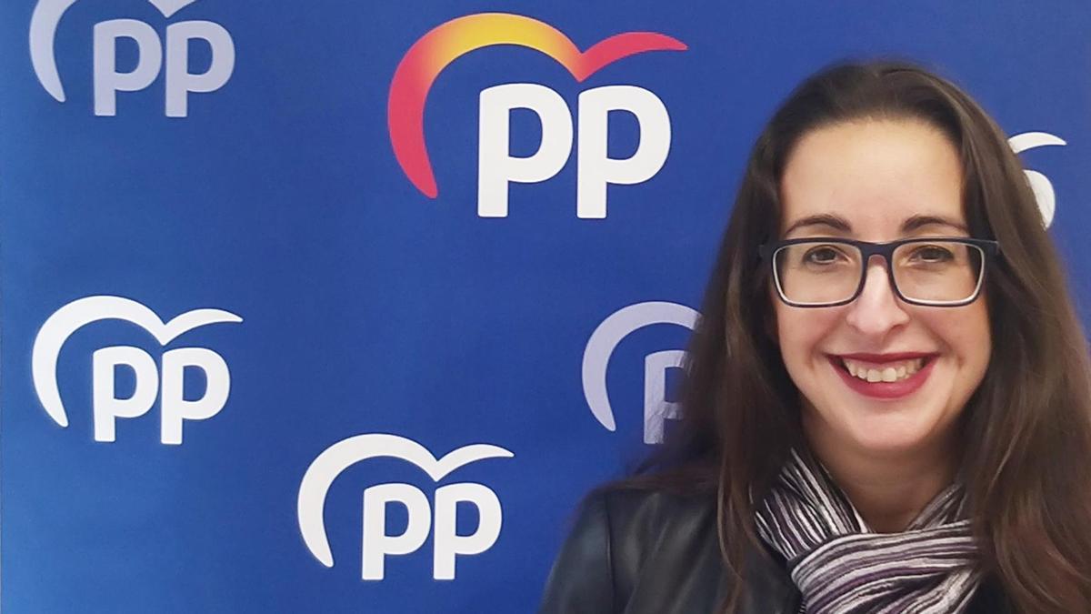 Rocío Gómez, presidenta del PP de Altea