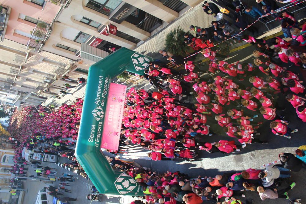 Sortida de la 1a Cursa de la Dona de Figueres