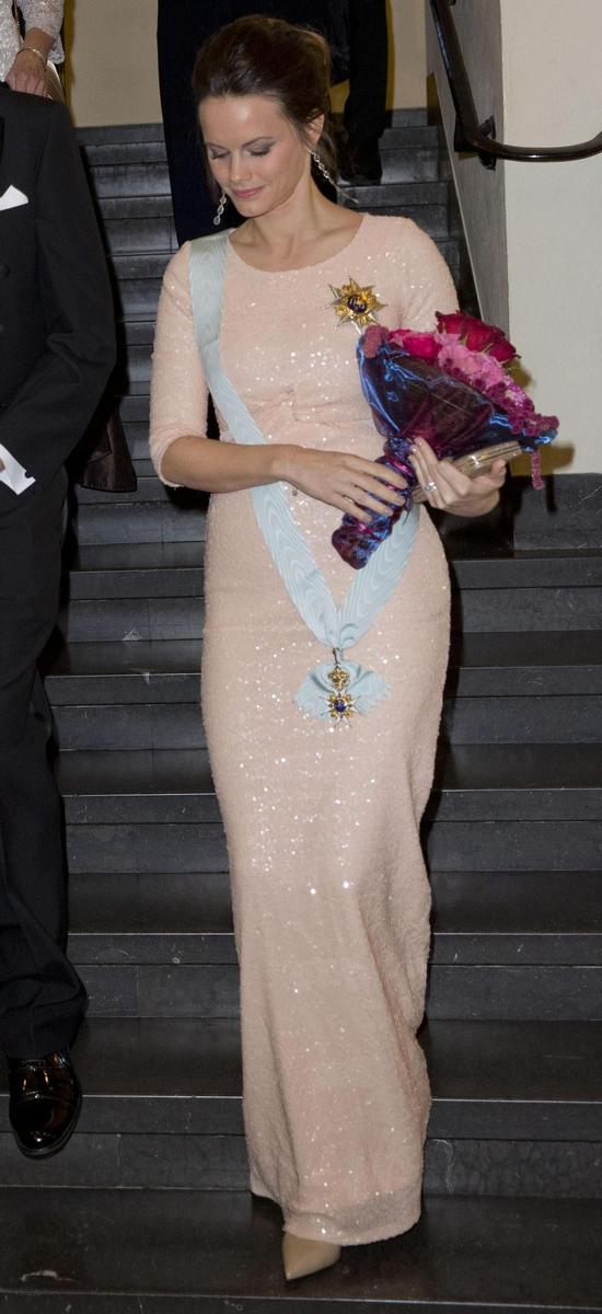La princesa Sofía con vestido de Asos