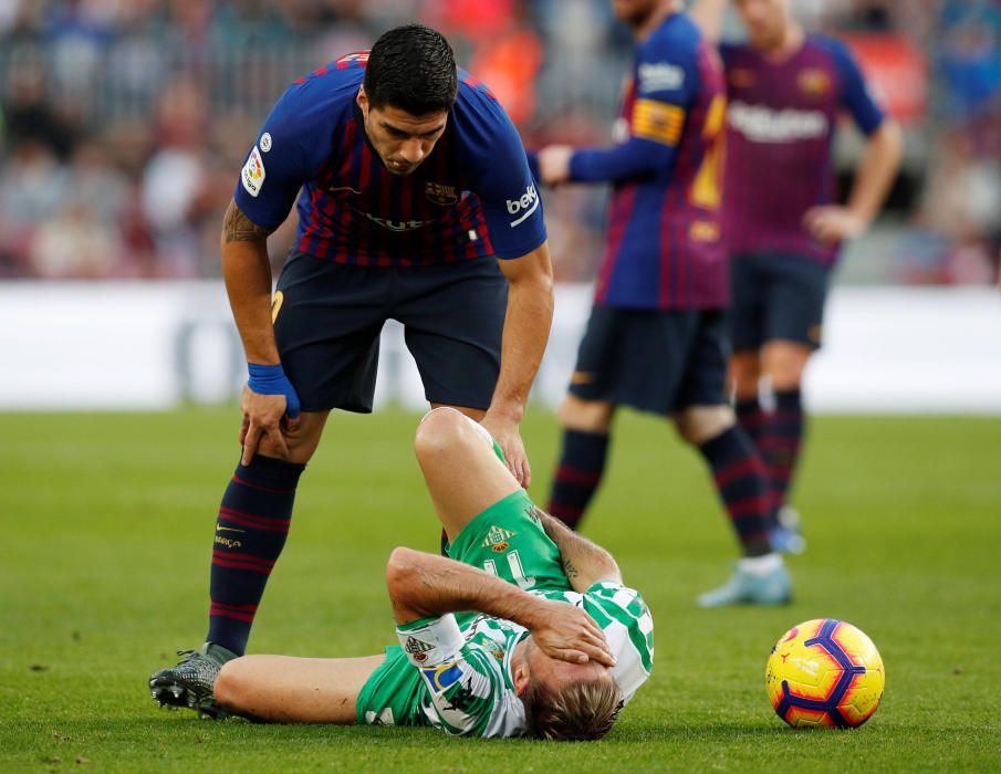 Les imatges del Barça - Betis