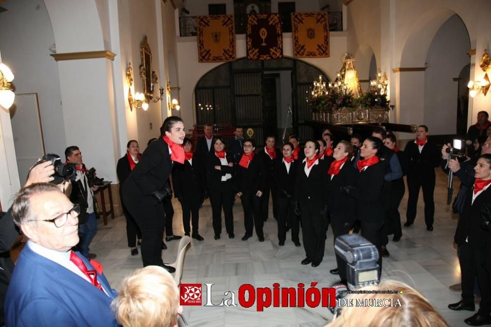 Encuentro en Lorca del Cristo de la Sangre, Señor de la Penitencia y la Virgen de la Soledad