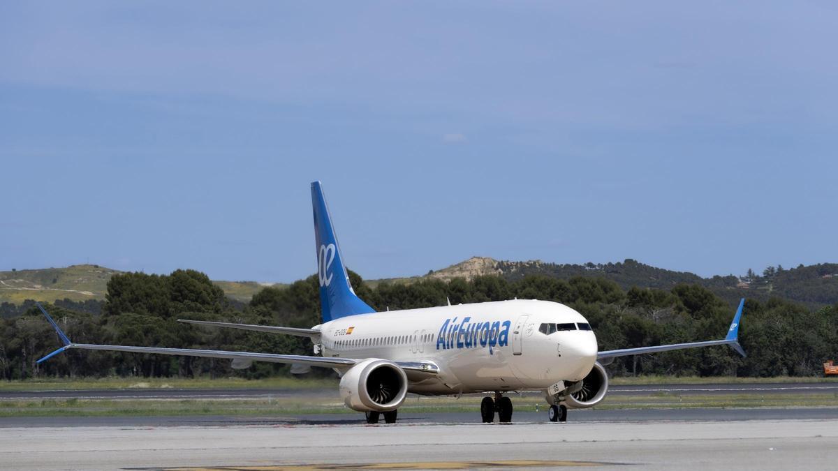 Un avión de Air Europa