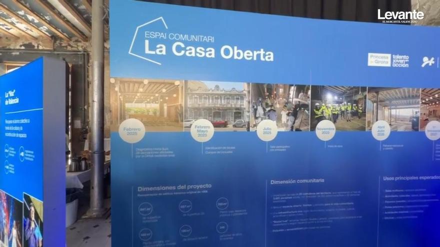 El plan para los jóvenes de la dana de la Fundación Princesa de Girona deja un impacto social de 12,3 millones
