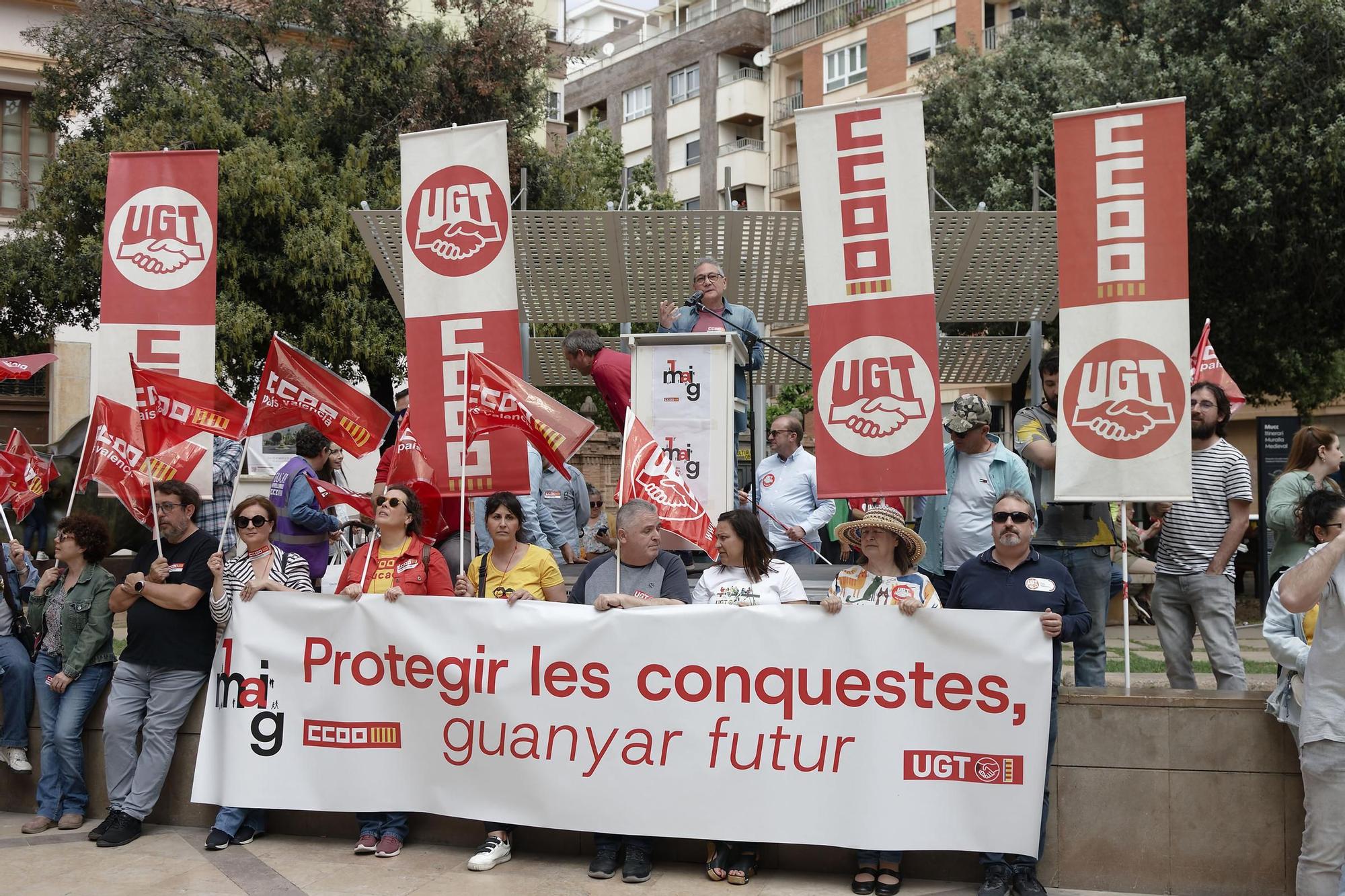 Galería de imágenes: Castelló reivindica los derechos de los trabajadores