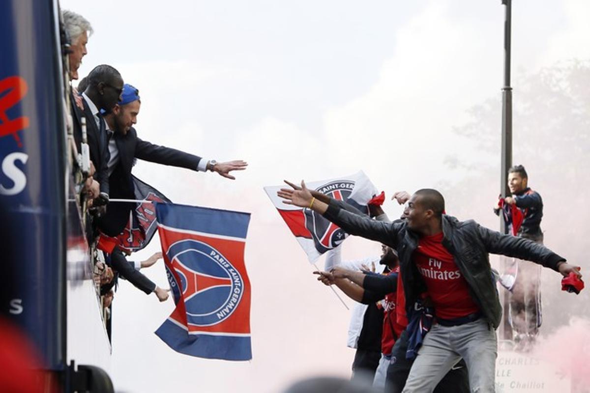 La rúa del PSG La rúa del PSG