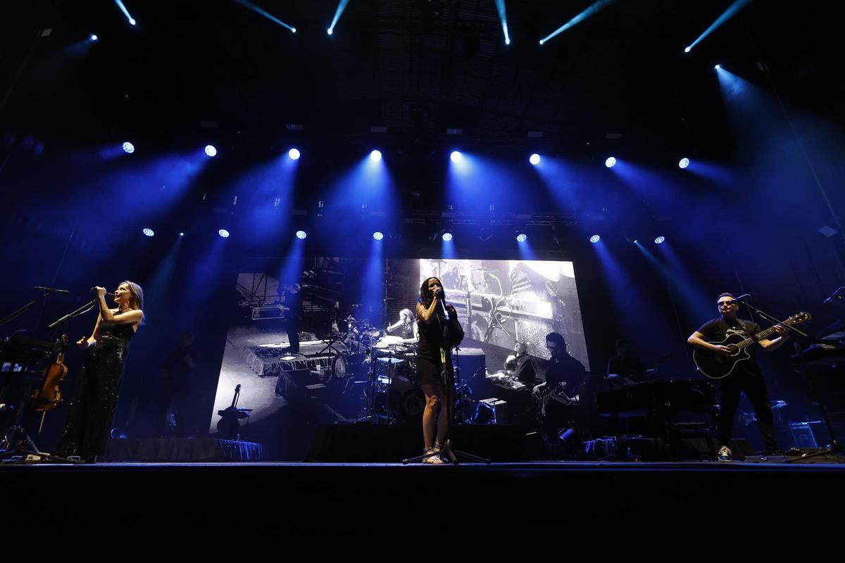 The Corrs, en el parque Enrique Tierno Galván de Madrid.